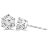 Delicate 1 Carat Solitaire Earrings