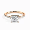 1CT Hermit Princess Diamond Ring