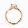 50 Pointer Round Diamond Wed Solitaire Ring