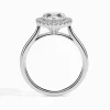 50 Pointer Heart Halo Diamond Welkin Ring