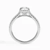 50 Pointer Round Diamond Wed Solitaire Ring